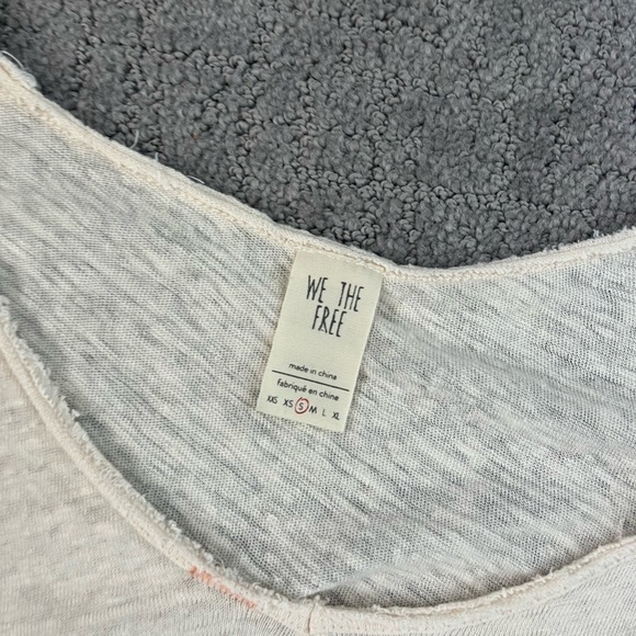 We The Free Oversized Pink Ombre Tee - Picture 2 of 5